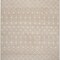 Edge Collections - 4' X 6' - Beige - Geometric Power Loom Area Rug for Cozy Spaces - 1 Piece